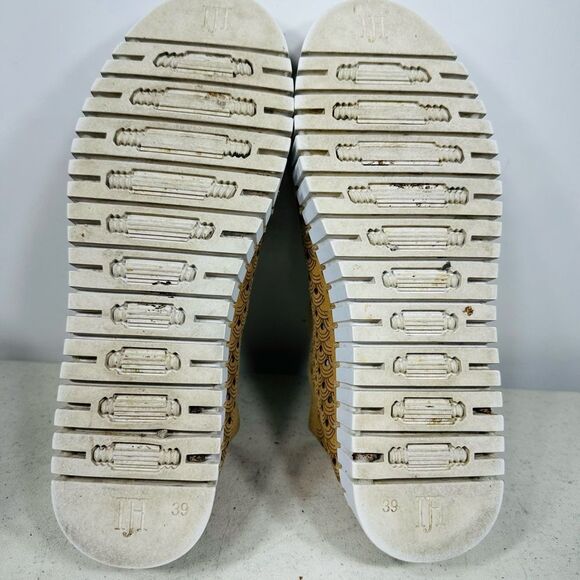 Ilse Jacobsen Tulip 139 Beige Perforated Slip-on Sneaker Women's EU 8.5 - 9 / 39 - Picture 7 of 7